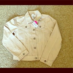 Children’s place Light pink jean jacket 💘